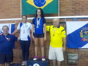 Sofia Alonso - Campeã da Simples Feminina B