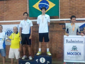 Augusto Giuliani (2º) e Francisco Brandão (1º) - Simples Masculina B